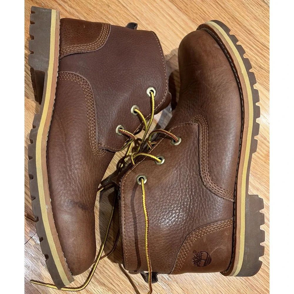 Timberland‎ Mens Larchmont Chukka Boots Size 9 Brown A0591